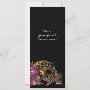 DRAGO/FANTASY-DRAGON IN GOLDPINK LILA ANKÜNDIGUNG