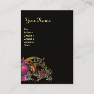 DRAGO Monogramm Visitenkarte