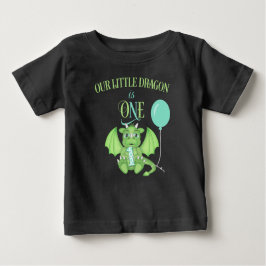 Dragon 1. Geburtstags-Shirt Baby T-shirt