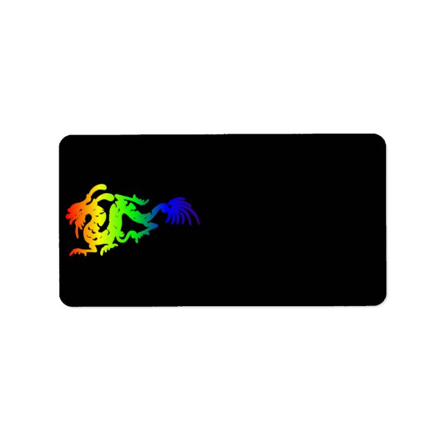 Dragon Address Label Adressaufkleber (Vorne)
