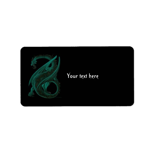 Dragon Adressaufkleber (Vorne)
