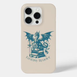 Dragon and Books Fantasy Reader Case-Mate iPhone Hülle