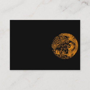 Dragon and Phoenix Business Card Visitenkarte