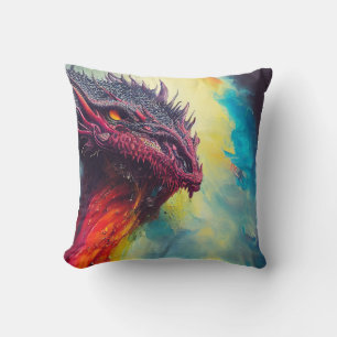 Dragon Animal Discovery Adventure Nature Planet Kissen