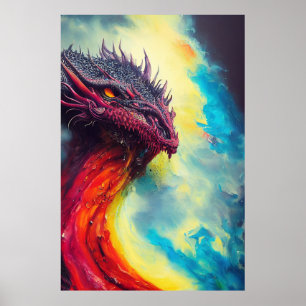 Dragon Animal Discovery Adventure Nature Planet Poster
