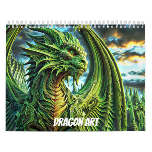 Dragon Art Calendar 2026 Kalender