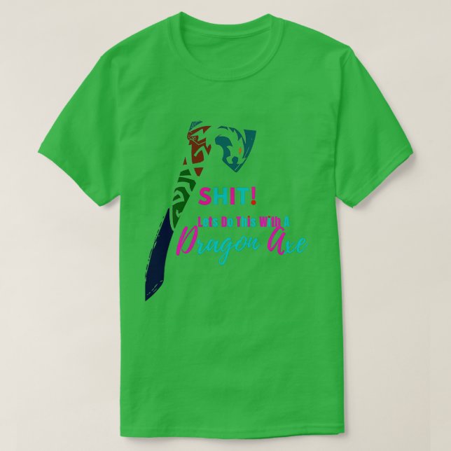 DRAGON AX farbige ver Classic TShirt (Design vorne)