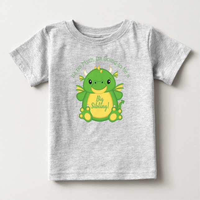 Dragon Baby Shower Baby T-shirt (Vorderseite)