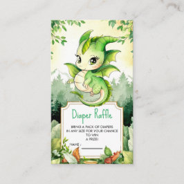 Dragon Baby Shower Begleitkarte