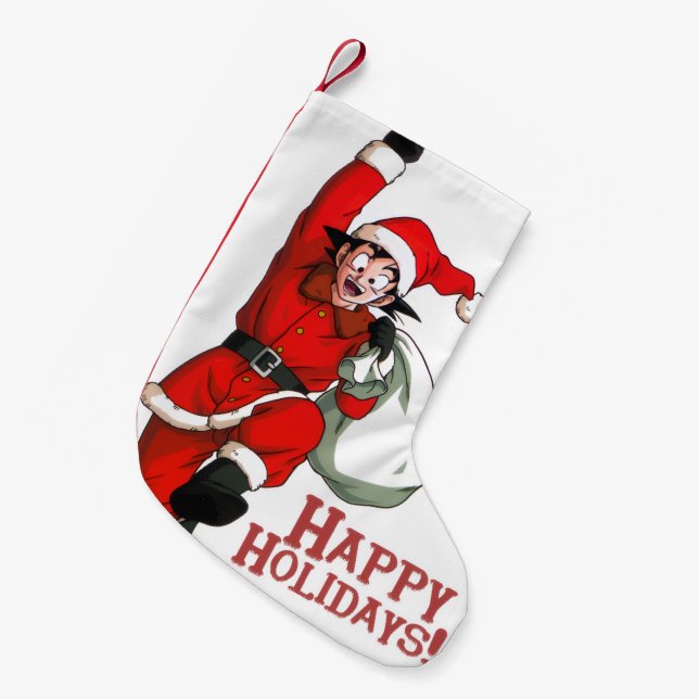 Dragon Ball Christmas Stocking Kleiner Weihnachtsstrumpf (Vorderansicht (hängend))