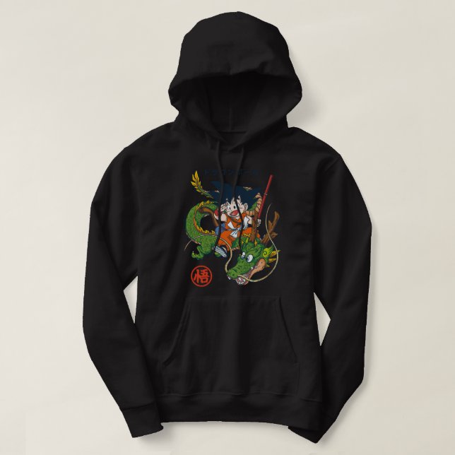 Dragon balll goku; shenron hoodie (Design vorne)