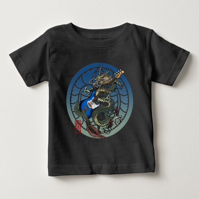 Dragon Bass 05 Baby T-shirt (Vorderseite)