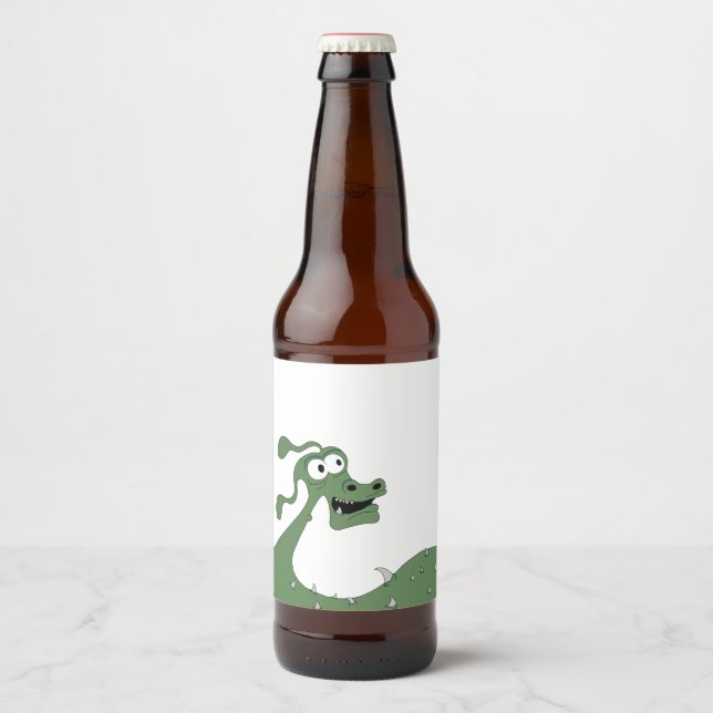 Dragon Beer Bierflaschenetikett (Vorderseite)