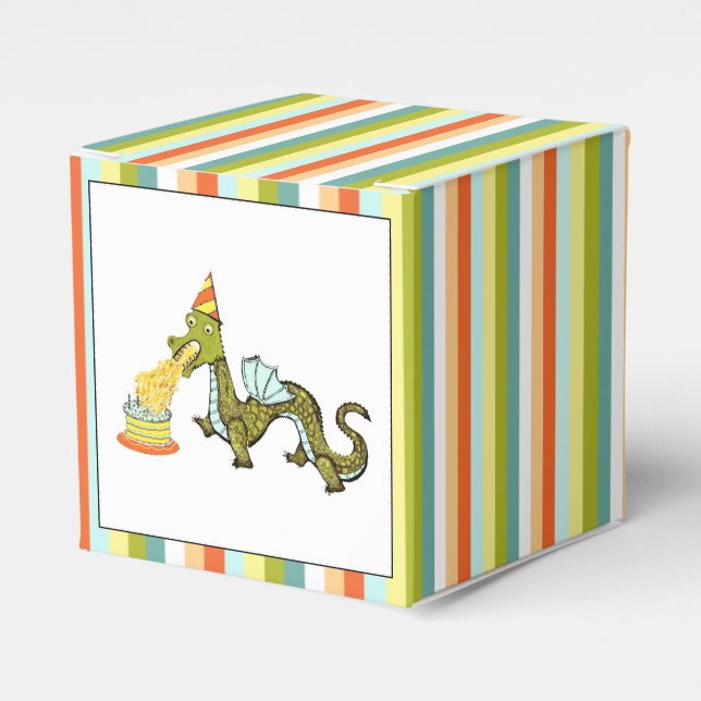 Dragon Birthday Geschenkschachtel (Vorderseite)