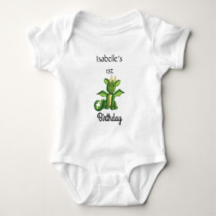 Dragon Birthday Party Bodysuit Baby Strampler