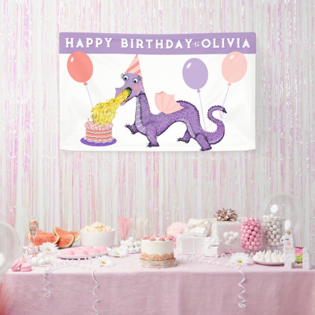 Dragon Birthday Party Dekoration Banner (Party)