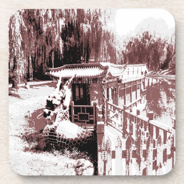 Dragon Boat Cork Untersetzer (Vorderseite)