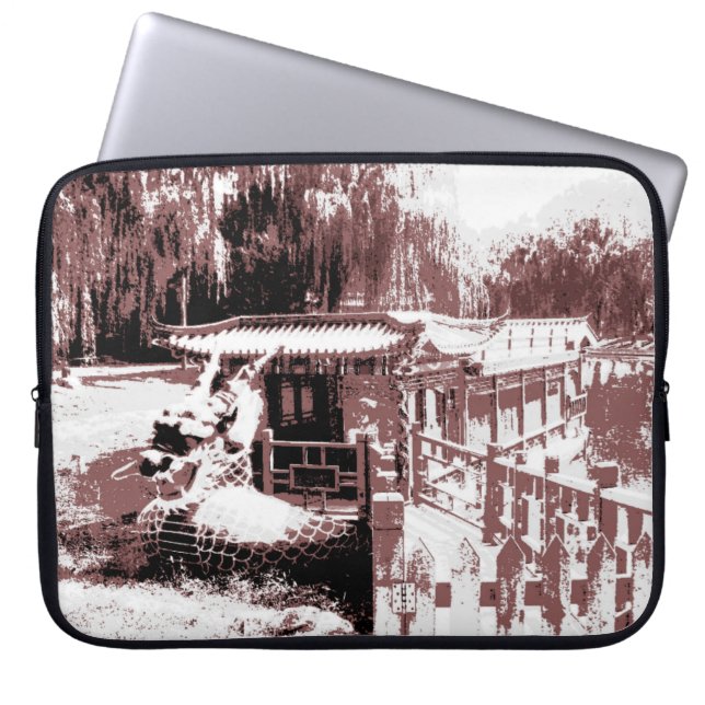 Dragon Boat Electronics Bag Laptopschutzhülle (Vorderseite)