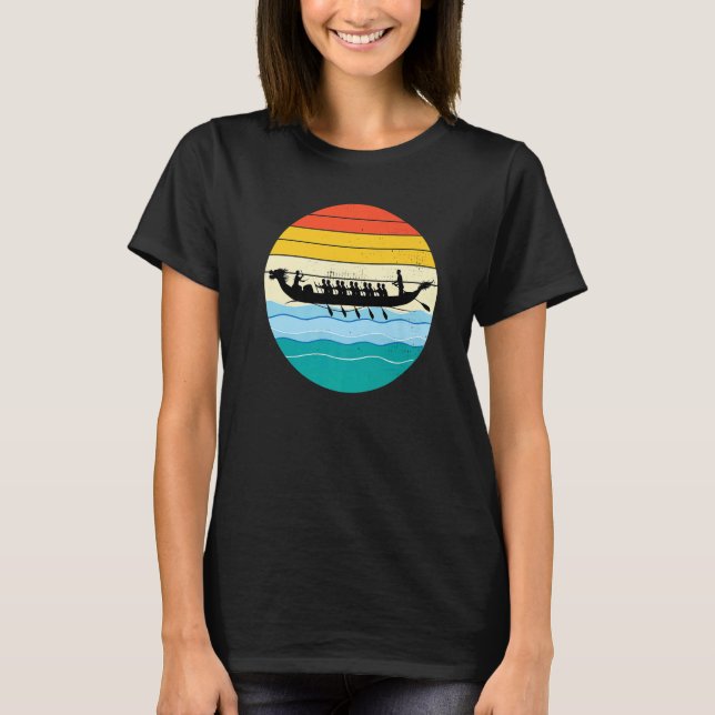 Dragon Boat Festival Racing Crew Paddling Water Sp T-Shirt (Vorderseite)
