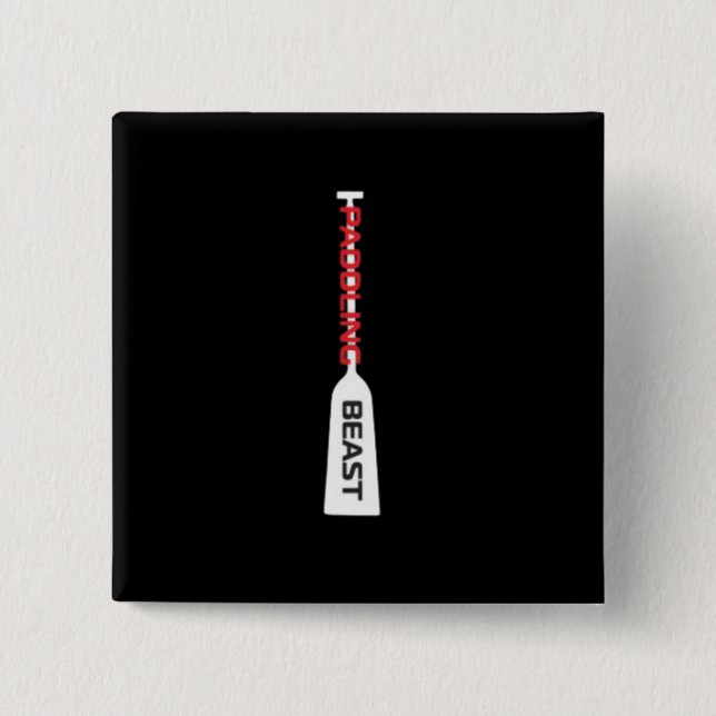 Dragon Boat Paddling Beast 2 Seite Button (Vorderseite)