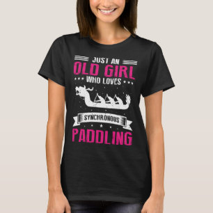 Dragon Boat Paddling Desgin für Dragon Boat Racing T-Shirt