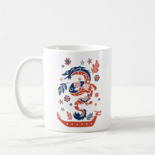 Dragon Boat Racing Design Kaffeetasse