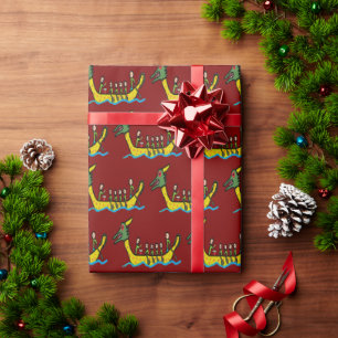 Dragon Boat Racing Geschenkpapier