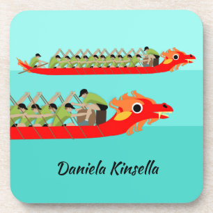 Dragon Boat Racing Getränkeuntersetzer