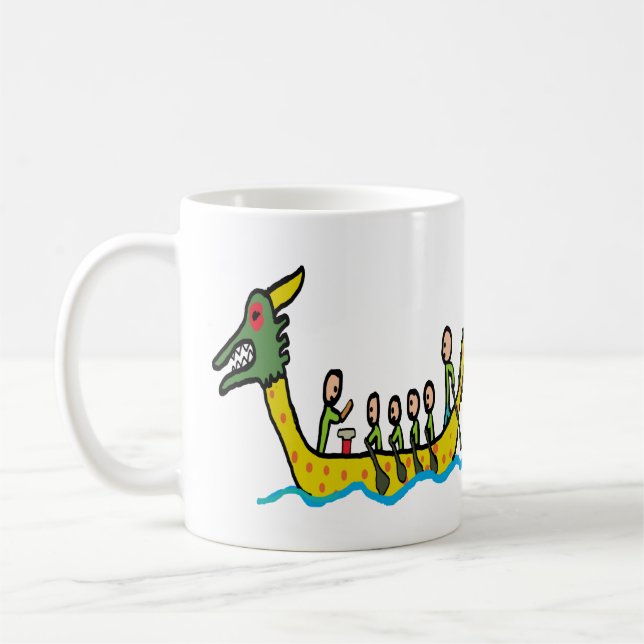 Dragon Boat Racing Kaffeetasse (Links)