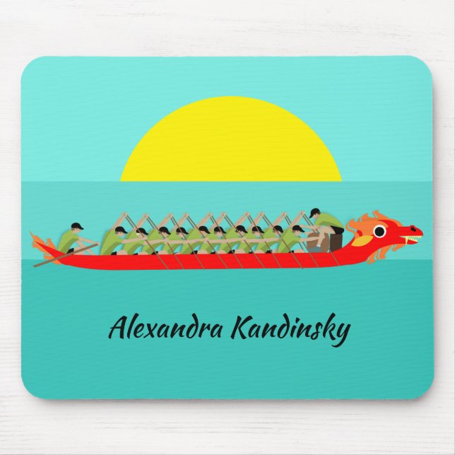 Dragon Boat Racing Mousepad (Vorne)