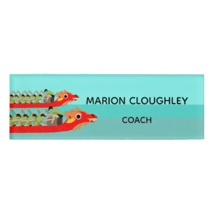 Dragon Boat Racing Namenschild
