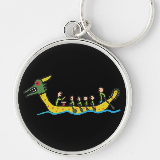 Dragon Boat Racing Schlüsselanhänger (Vorne)