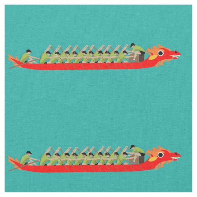 Dragon Boat Racing Stoff (Nahaufnahme)