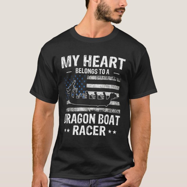 Dragon Boat Racing Theme for Dragonboating  11 T-Shirt (Vorderseite)