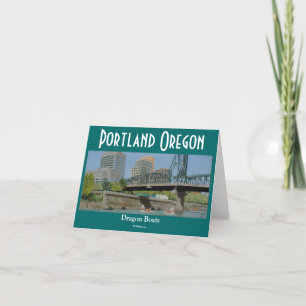 Dragon Boats notecard Karte