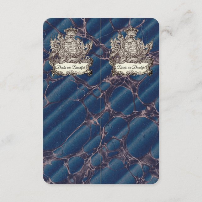 Dragon Bookish Lesezeichen Begleitkarte (Vorderseite)