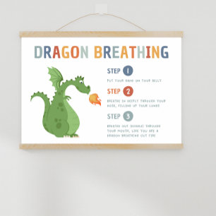 Dragon Breaaament Strategy Klassenzimmer Poster
