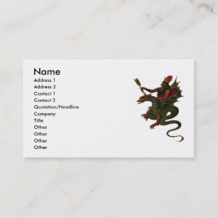Dragon Business Card Visitenkarte