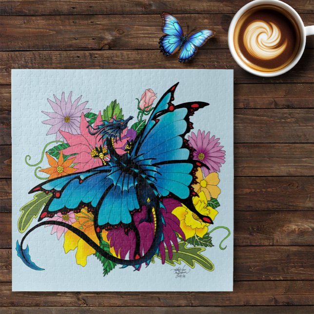 Dragon Butterfly Puzzle (Von Creator hochgeladen)