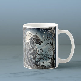 Dragon by Moonlight Kaffeetasse