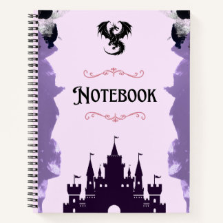 Dragon Castle Fantasy Notebook Notizbuch