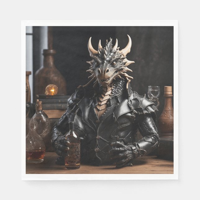 Dragon Chinese New Years Serviette (Vorderseite)