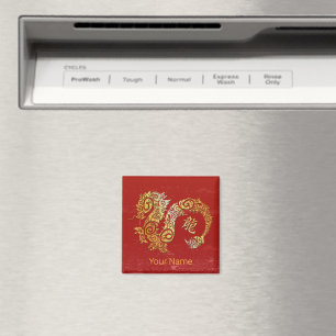 Dragon Chinese Zodiac Horoskop Sternzeichen Magnet