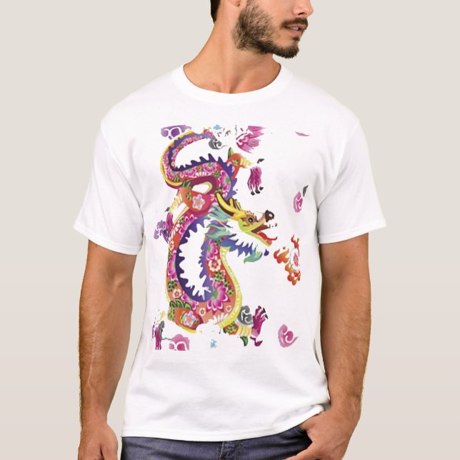 Dragón Chino T-Shirt (Vorderseite)