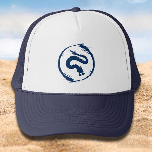 Dragon Circle in dark Dark Blue Truckerkappe