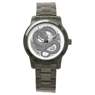 Dragon Circle Watch 🔥 Armbanduhr