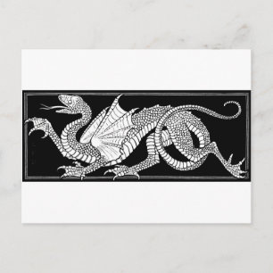 Dragon-clipart-9- Postkarte