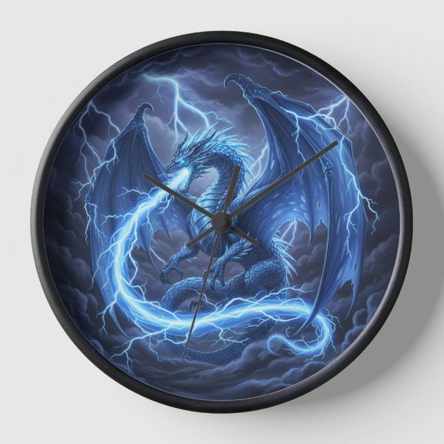 Dragon Clock Uhr (Vorderseite)
