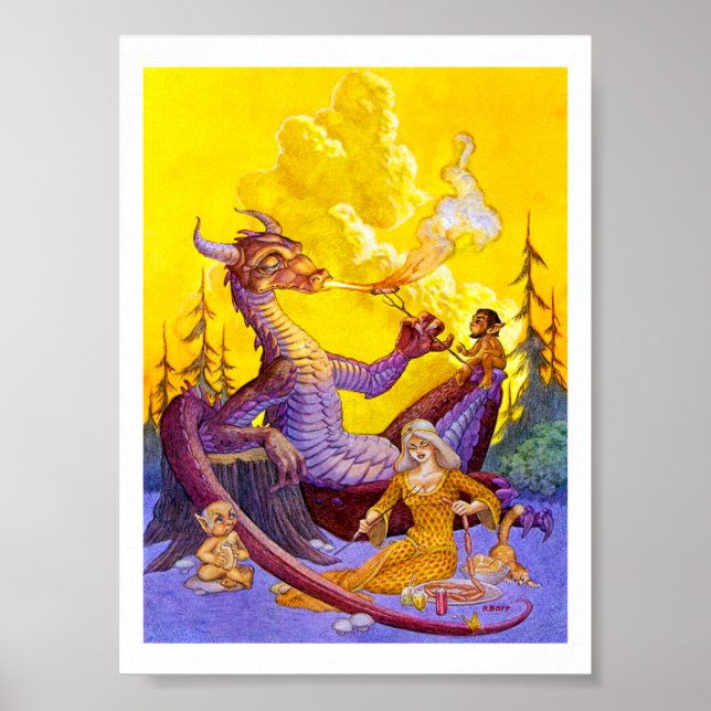 Dragon Cookout Poster (Vorne)