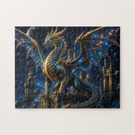 Dragón Cósmico — Guardián de las Estrellas Puzzle